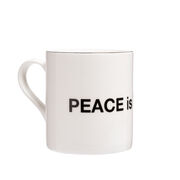 Yoko Ono PEACE is POWER mug